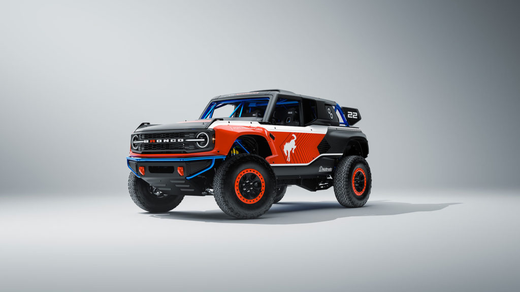 Ford Bronco DR 3/4 render