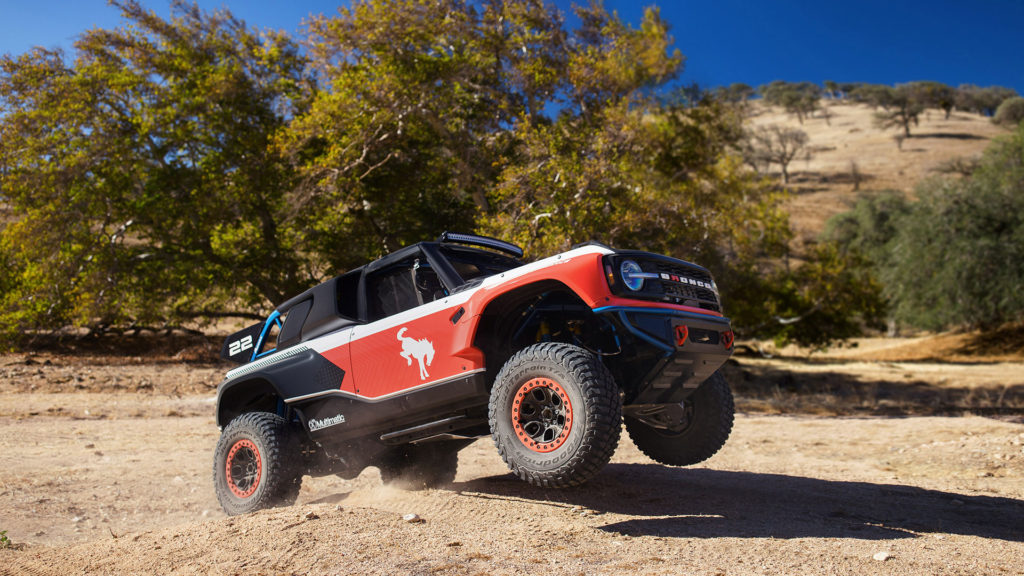 Ford Bronco DR in the desert