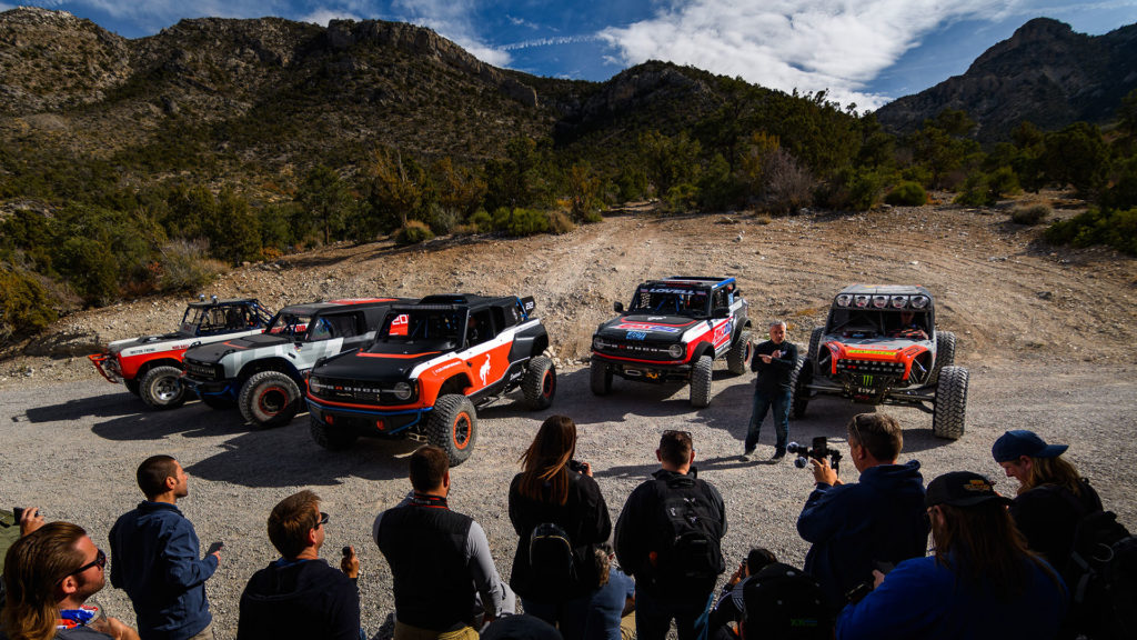 Ford Bronco launch range